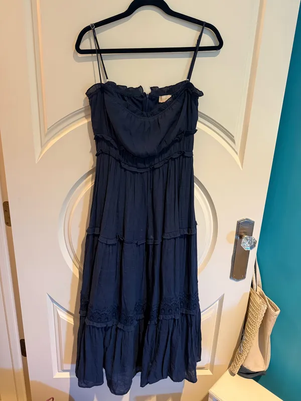Altar'd State Navy Maxi Dress - Image 3