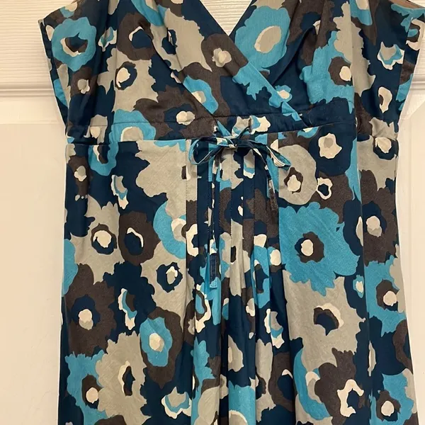 Patagonia Blue Floral Badoo Dress - Image 2