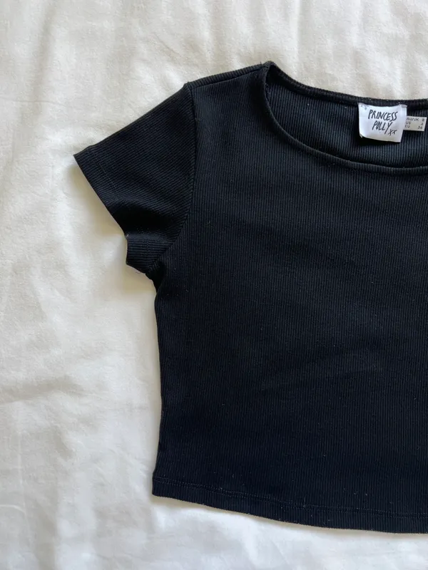Princess Polly Black Shirt - Image 2