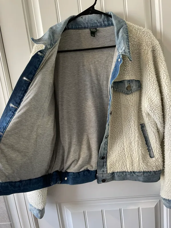 Wild Fable Sherpa Jean Jacket - Image 3