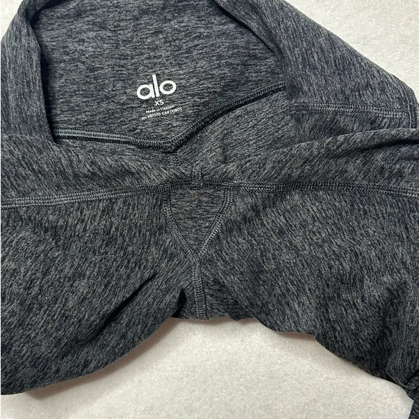 Alo Yoga High-Waist Leggings – Dark Heather Gray – Women’s XS - Image 5