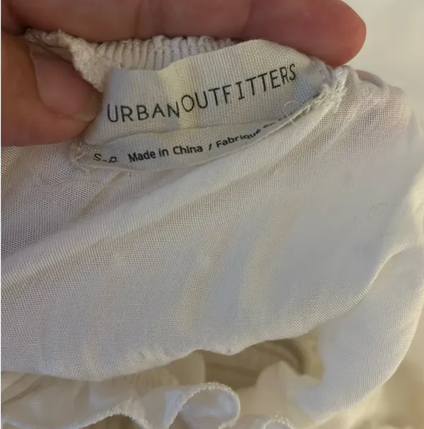 Urban Outfitters white romper S - Image 3