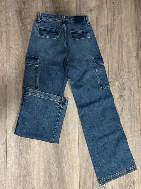 AMO Cargo Denim Blue Size 25 - Image 2