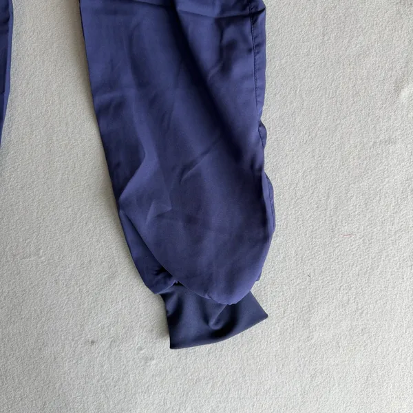 Women's Dark Blue Scrub Set Size XXL #260639 - Image 8