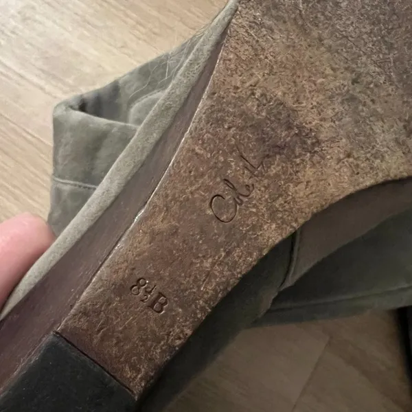 Cole Haan Gray Suede Tall Boots - Image 5