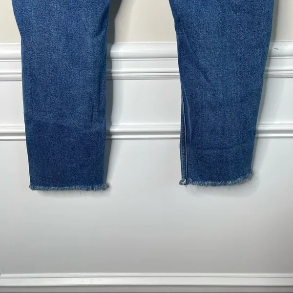Revice Denim super high rise distressed‎ fray hem jeans - Image 7