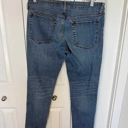 rag & bone Dre Low-Rise Slim Boyfriend Jeans Size 30 - Image 4