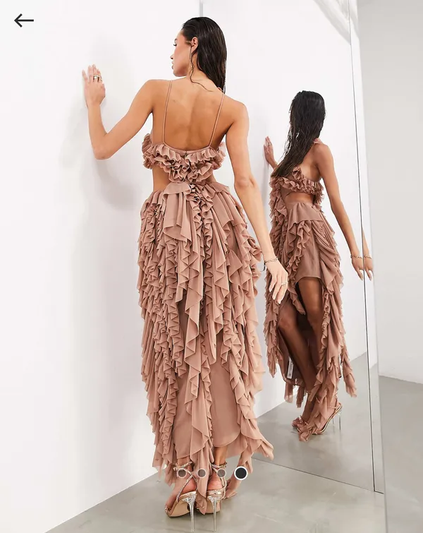Asymmetrical ASOS Dress - Image 4
