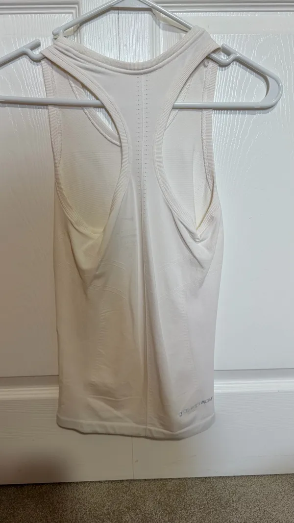 White Nike Dri-Fit Tank Women’s Top - Image 2
