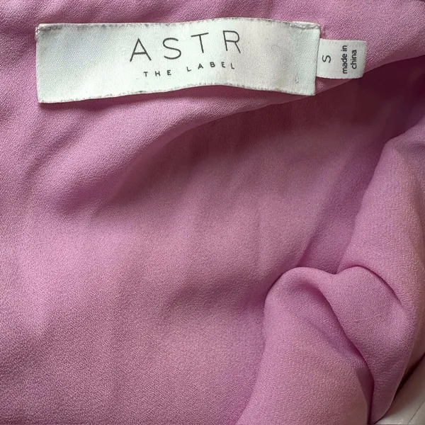 ASTR The Label Halter Neck Midi Maxi Open Back Light Pink SMALL - Image 8