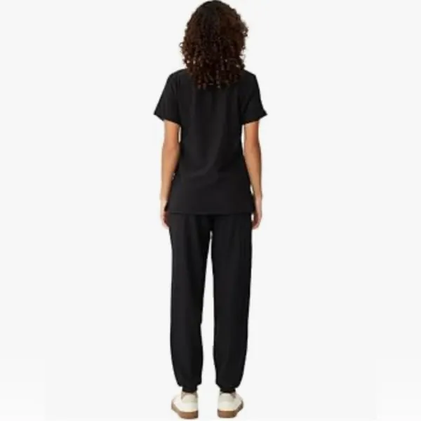 Women's Black Jogger Pants - Image 3