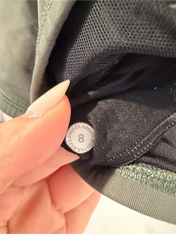 Lululemon Green grey‎ Strappy Back Sports Bra - Image 2