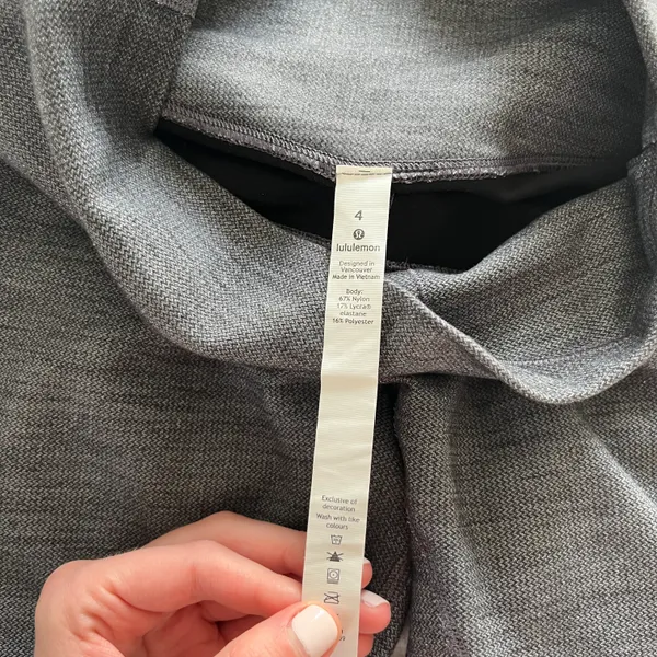 Lululemon Align 25 inch leggings mini heathered herringbone size 4 - Image 4