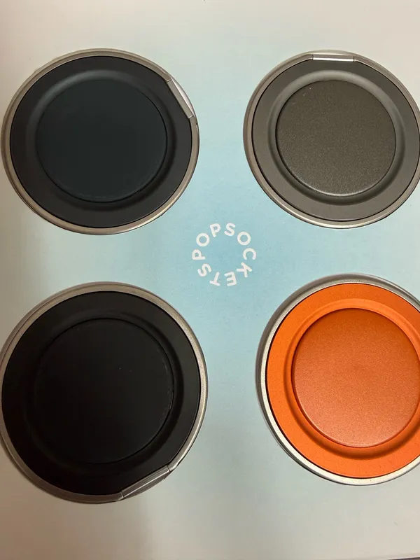popsockets low-pro magsafe phone grip and stand 4 pack $160 retail - Image 2