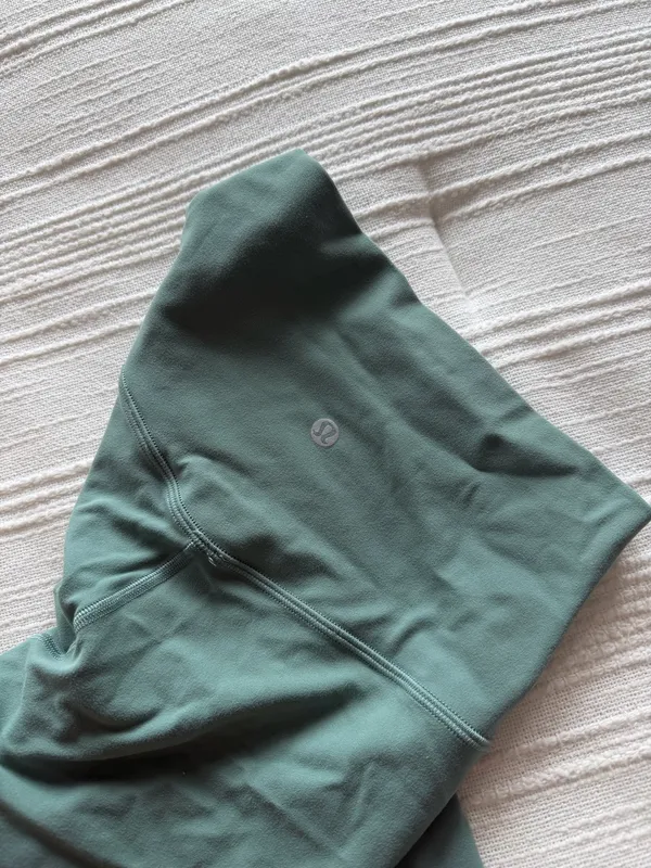 Green Lululemon Align 25" Leggings - Image 2