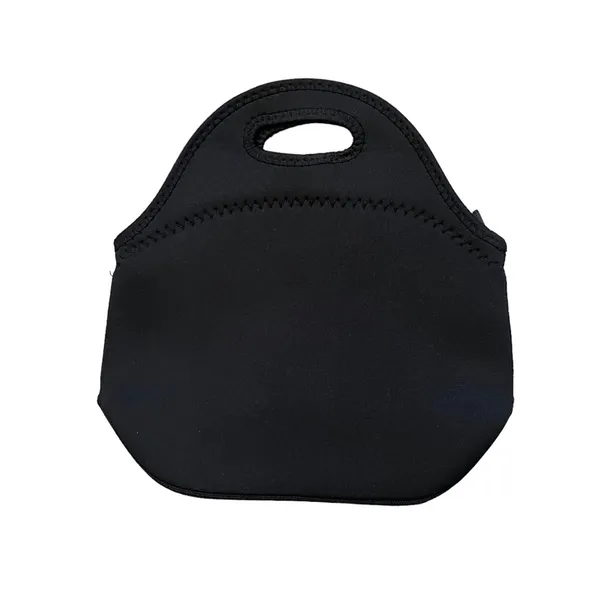 Kokako Neoprene Insulated Waterproof Zippered Top Handle Lunch Tote Bag - Image 3