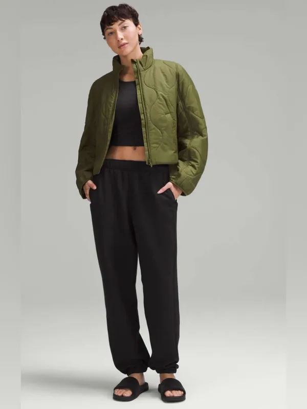 Lululemon Scuba Mid-Rise Oversized Jogger black size small - Image 14
