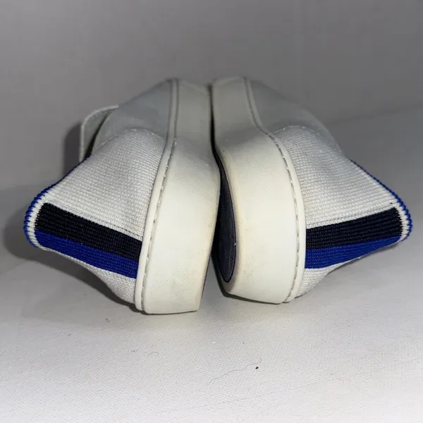 Rothys Shoes White The Original‎ Slip On Sneaker Comfort Flat Walking Womens 6.5 - Image 4