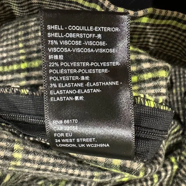 Urban Outfitters Plaid Kick Boot Pants Women’s 0 - Image 5