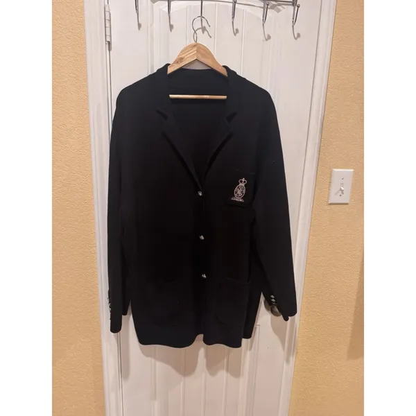 Ralph Lauren Black Knit Sweater No Size - Image 5