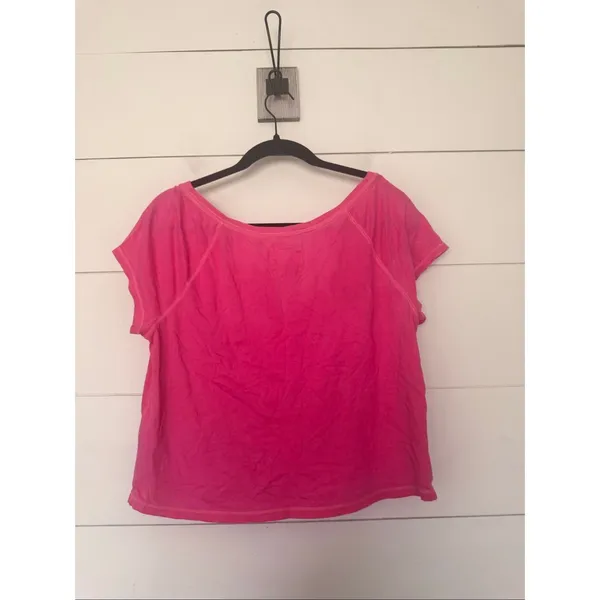 Hollister Women’s Medium Pink Y2K 2000s Cropped Shirt - Image 4