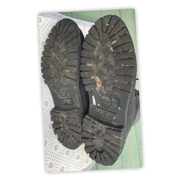 Timberland Ortholite Leather Waterproof Boots‎ Black 7.5M Womens A3340 - Image 3