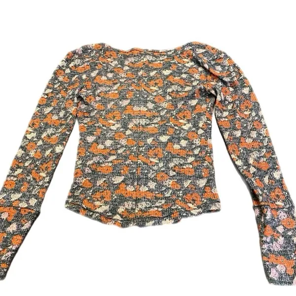 NWOT Free People Intimately Ciara Printed Layering Top Sz S - Image 7