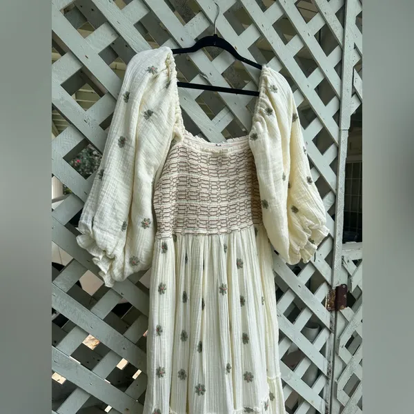 Free people Dahlia Embroidered Maxi Dress - Image 5