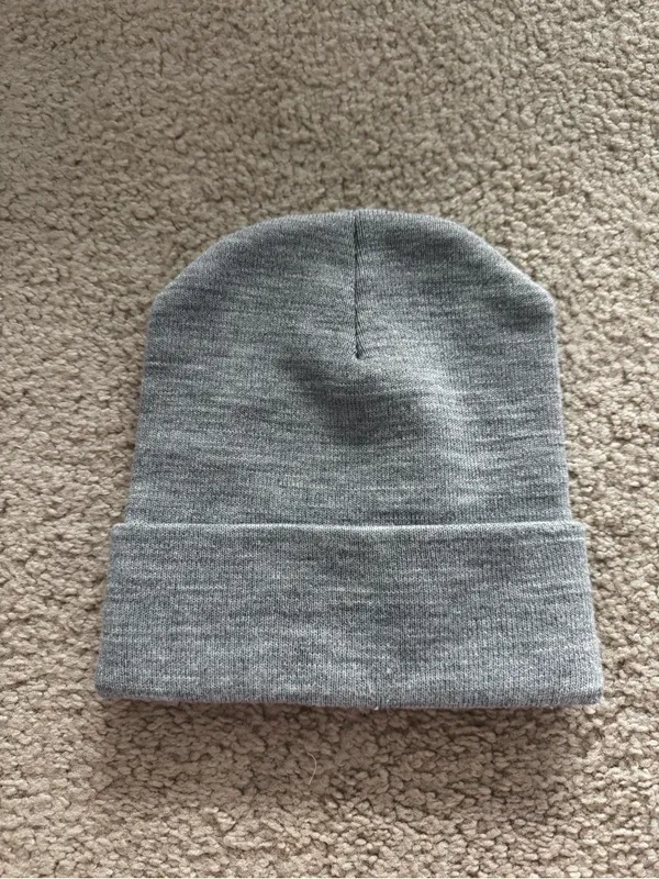 Detroit smiley beanie Gray - Image 2