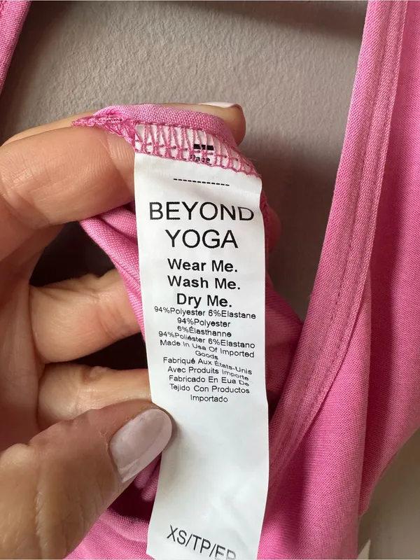 Beyond Yoga NWT Featherweight Hang Loose Racerback Jumpsuit in Pink Size XS - Image 9