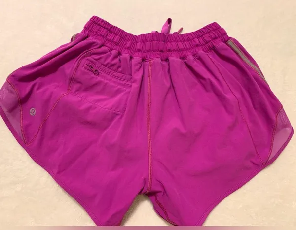 Hotty Hots Low Rise. Drawstring on front. Pink/Purple - Image 2