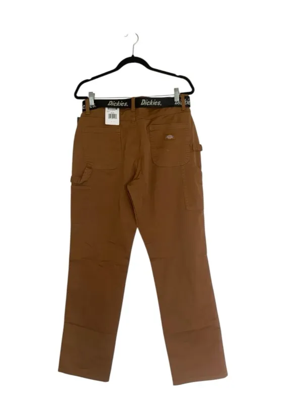 NWT Dickies Brown Duck Cargo Pants Relaxed Fit Utility Pants Belted 30R - Image 7