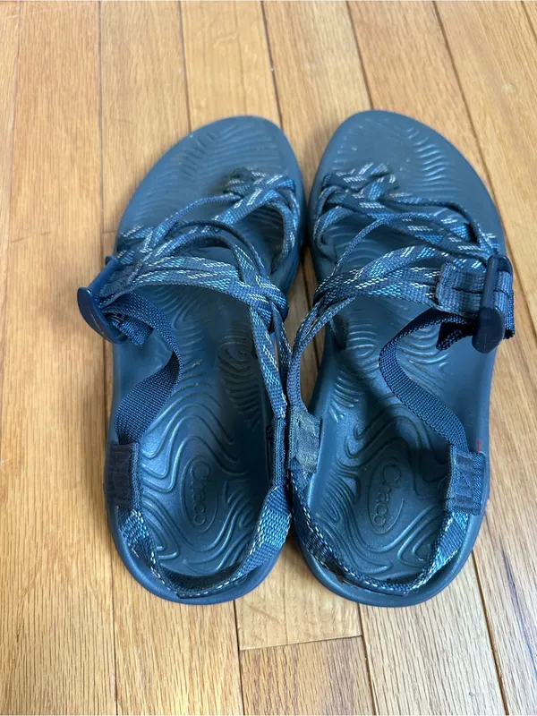 Chaco Adjustable Strap Sport Sandal Womens 8 Blue Granola - Image 4