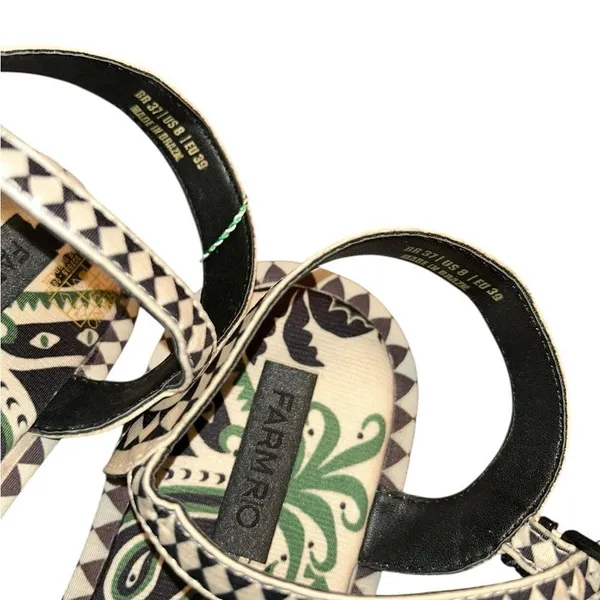 Farm Rio Floral Print Platform Sandals(Size 8) - Image 6