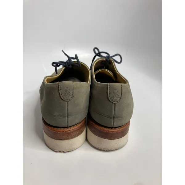 The Office of Angela Scott Mr. Colin Shoes Womens 38 Grey Good Leather Oxford - Image 4