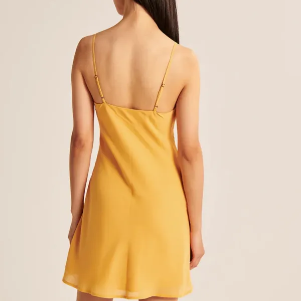 Abercrombie | Cinch Front Slip Mini Dress - Image 3