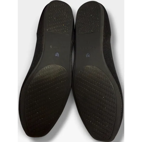 Rothy's The Flat Black Solid Round Toe Knit Ballet Flats Women 6.5 - Image 7