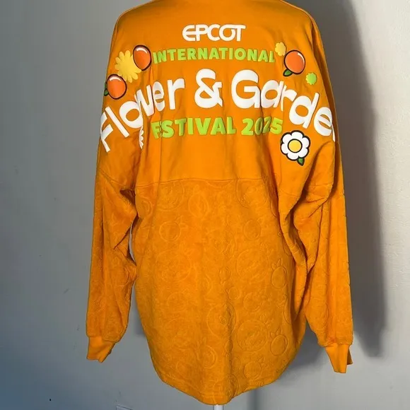 Disney Spirit Jersey EPCOT Flower & Garden Festival 2023 Orange Bird Medium - Image 2