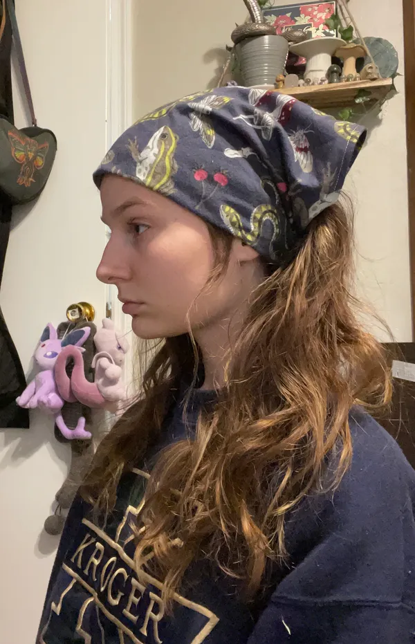 critter bandana Blue - Image 2