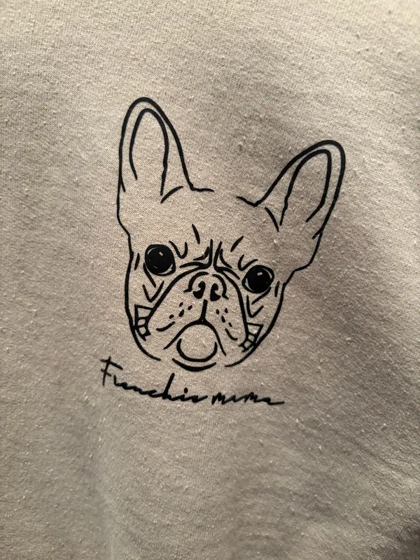 Frenchie Mama Crew Neck  - Image 2