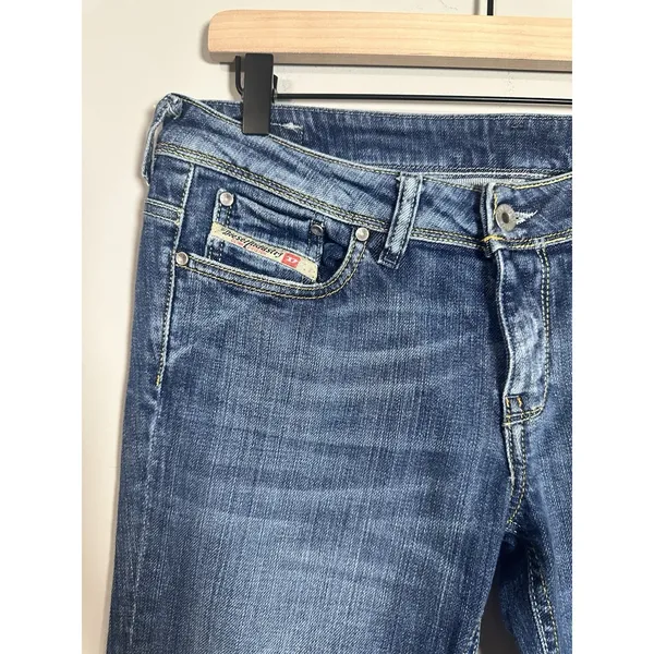 VINTAGE Y2K DIESEL Bebel B.C. Low Rise Bootcut Jeans | Made in Italy EUC Size 30 - Image 3