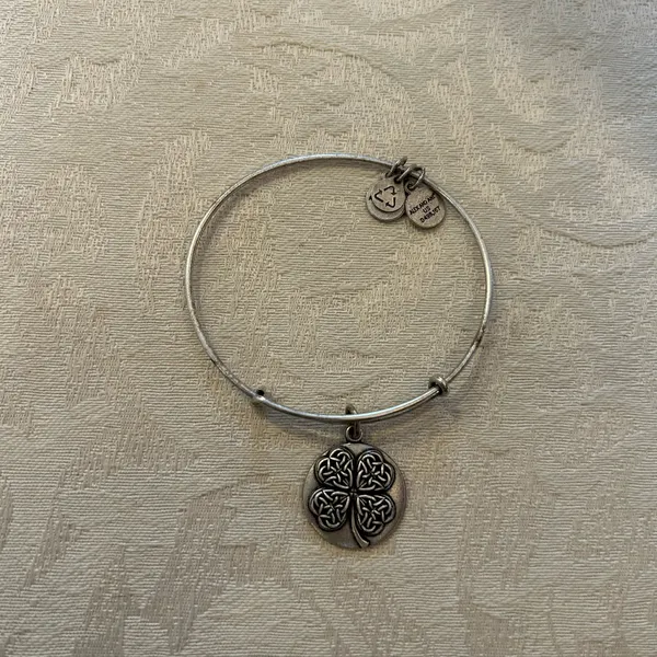 ‼️Alex and Ani Four Leaf Clover Charm Bangle‼️ - Image 2