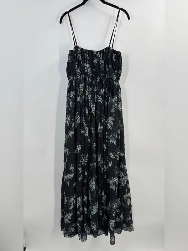 Sau Lee Georgina Gown Floral Print Maxi Dress UK14/US10 - Image 6