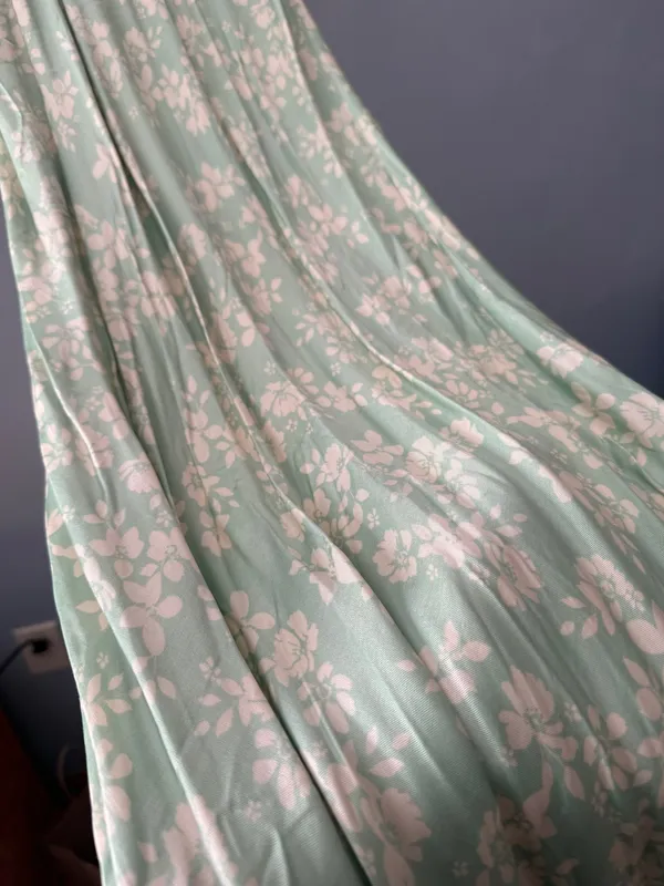 ZARA Satin Dress Midi  - Image 3