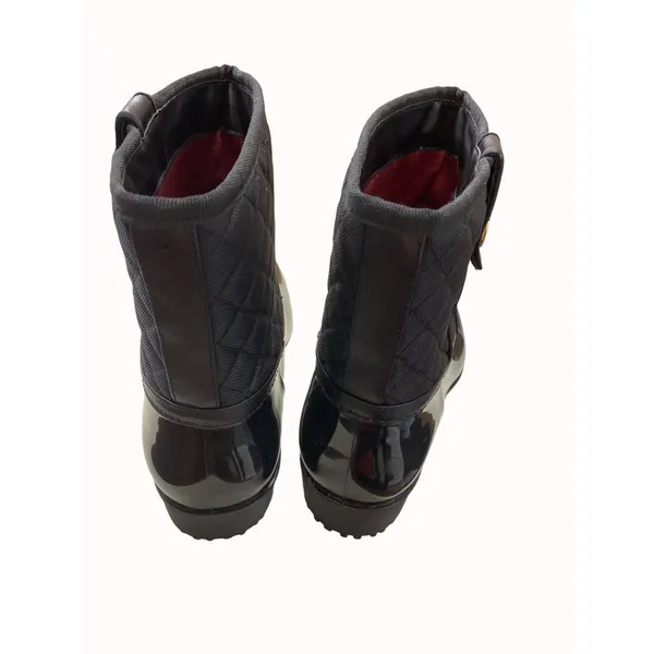 Tommy Hillfiger women black rain boots size 10M SKU 1293 - Image 4