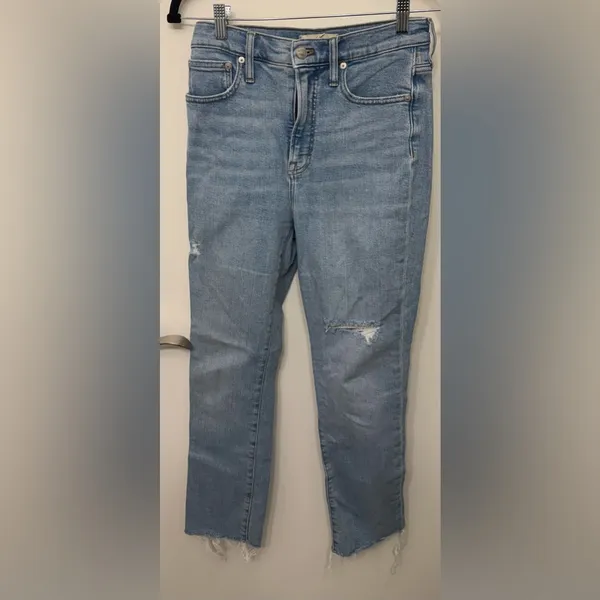 Madewell The Perfect Vintage Jeans | High Rise Straight Leg Denim - Image 3