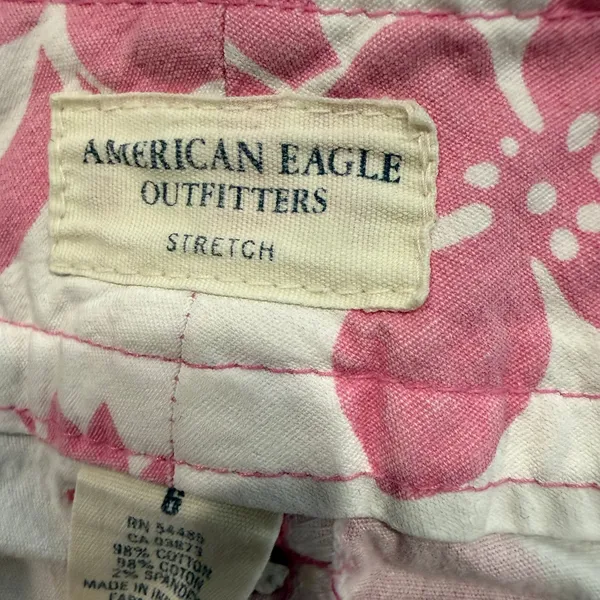 American Eagle Women’s Floral Print Short Shorts Size 6 - Image 6