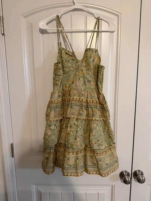 American Eagle Floral Tiered Dress - Image 2