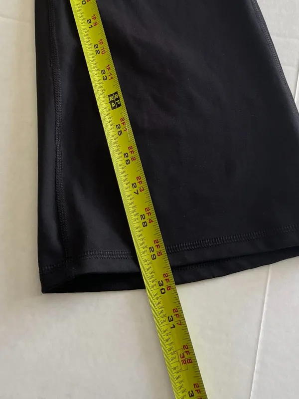 YOGALICIOUS Sz S Pull On Black Lux Comfort 7/8 Flare Leggings - Image 5