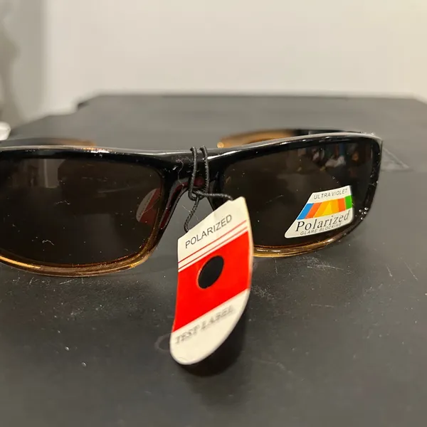 Black and Brown Polarized Sunglasses - Image 13